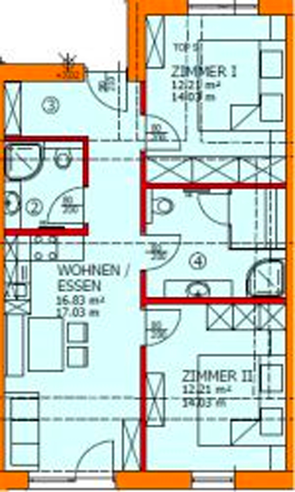 apartments kronhofer erika grundriss